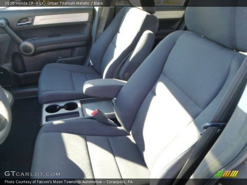 Urban Titanium Metallic / Black 2010 Honda CR-V LX