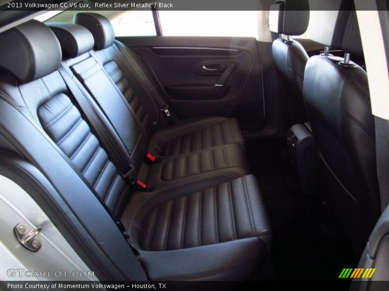 Reflex Silver Metallic / Black 2013 Volkswagen CC V6 Lux