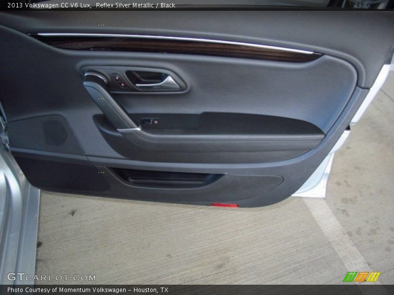 Reflex Silver Metallic / Black 2013 Volkswagen CC V6 Lux