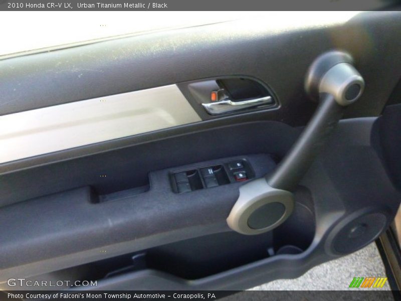 Urban Titanium Metallic / Black 2010 Honda CR-V LX