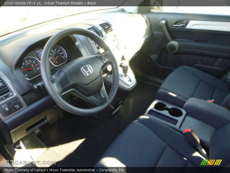 Urban Titanium Metallic / Black 2010 Honda CR-V LX