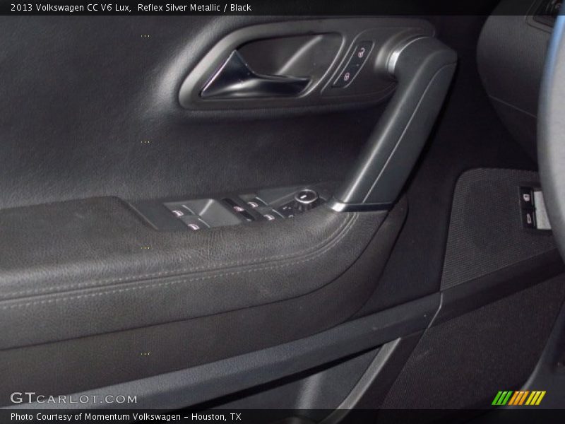 Reflex Silver Metallic / Black 2013 Volkswagen CC V6 Lux