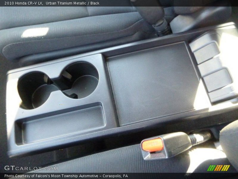 Urban Titanium Metallic / Black 2010 Honda CR-V LX
