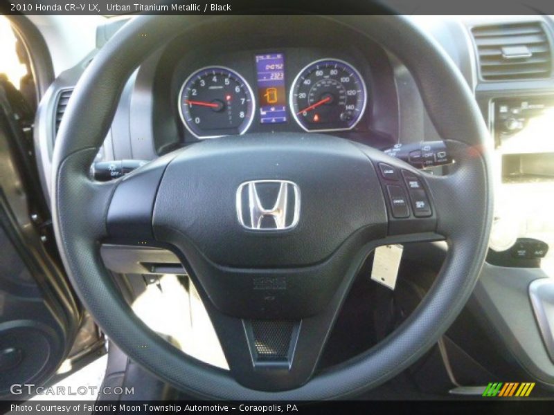 Urban Titanium Metallic / Black 2010 Honda CR-V LX
