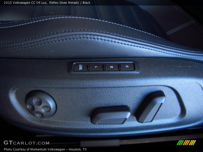 Reflex Silver Metallic / Black 2013 Volkswagen CC V6 Lux