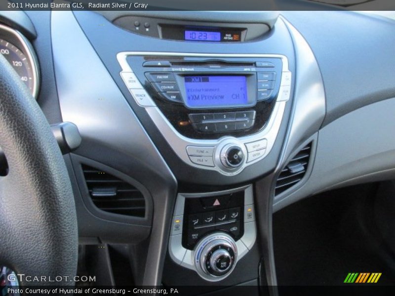 Radiant Silver / Gray 2011 Hyundai Elantra GLS