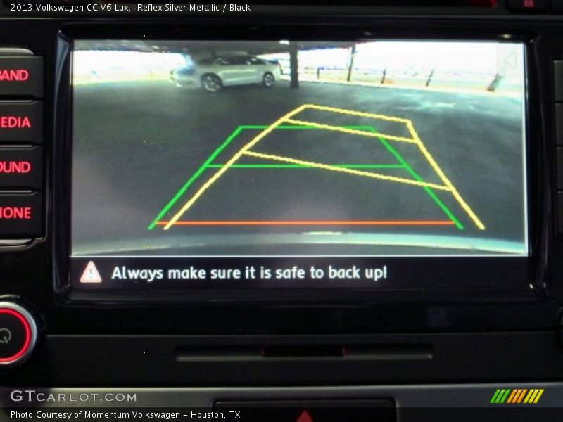 Reflex Silver Metallic / Black 2013 Volkswagen CC V6 Lux