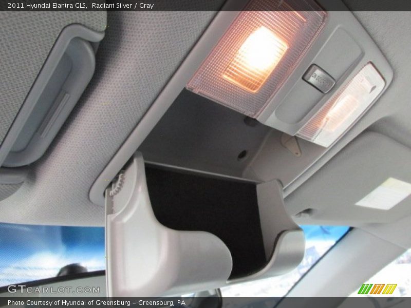 Radiant Silver / Gray 2011 Hyundai Elantra GLS