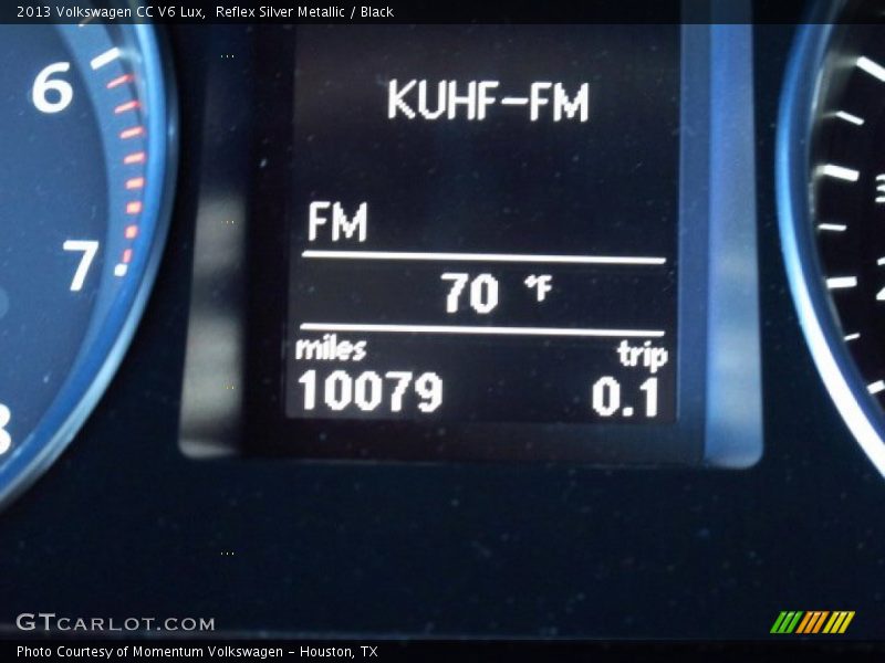 Reflex Silver Metallic / Black 2013 Volkswagen CC V6 Lux