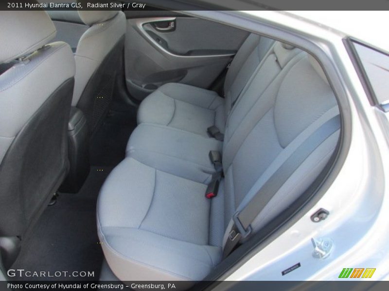 Radiant Silver / Gray 2011 Hyundai Elantra GLS