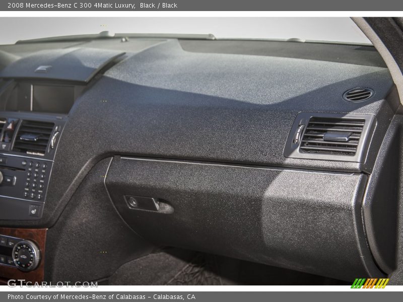 Black / Black 2008 Mercedes-Benz C 300 4Matic Luxury