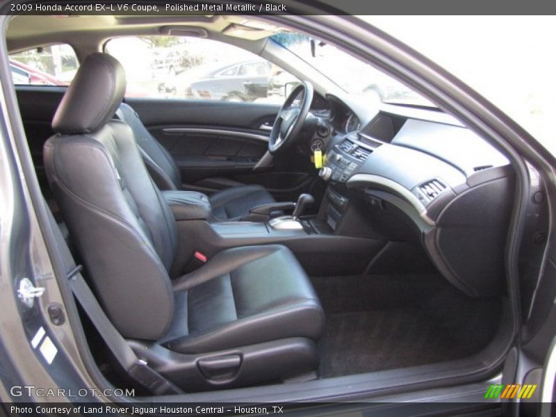 Front Seat of 2009 Accord EX-L V6 Coupe