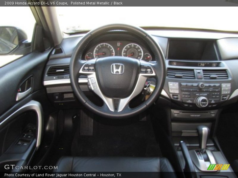Dashboard of 2009 Accord EX-L V6 Coupe
