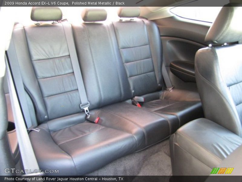 Rear Seat of 2009 Accord EX-L V6 Coupe