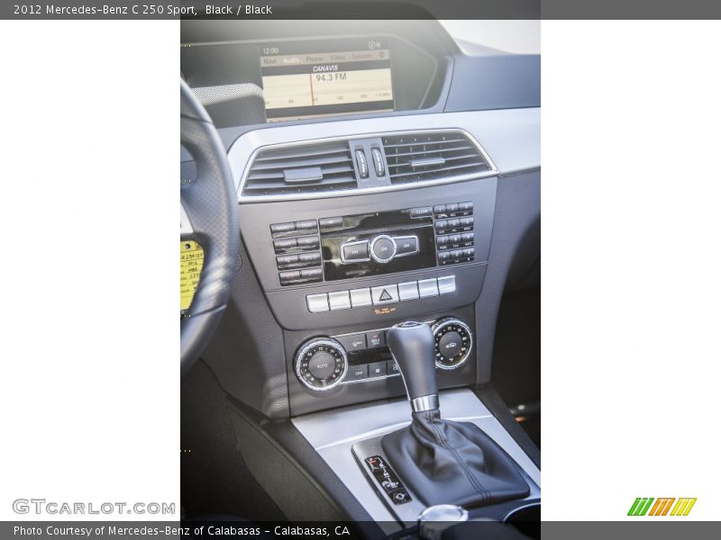 Black / Black 2012 Mercedes-Benz C 250 Sport