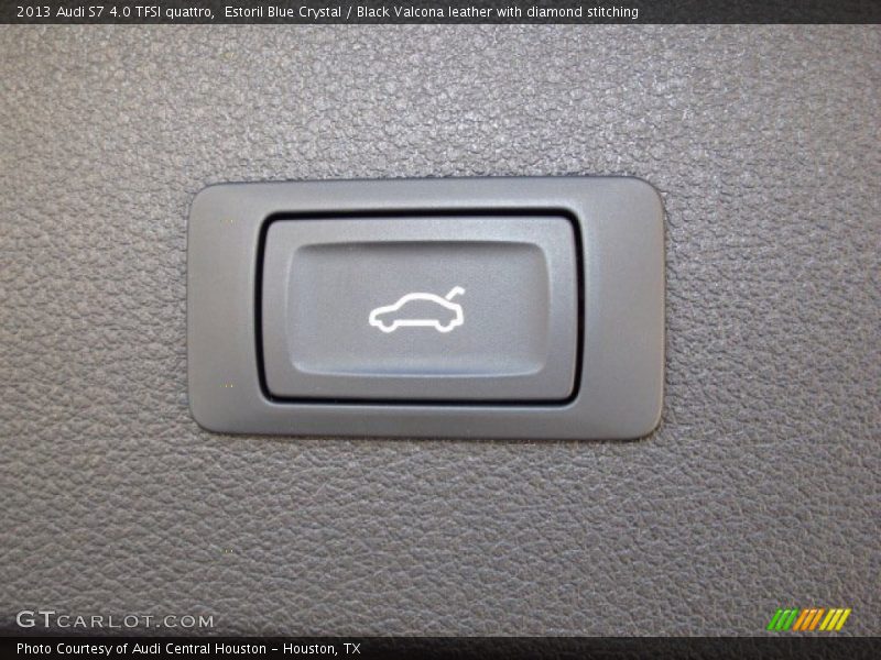 Estoril Blue Crystal / Black Valcona leather with diamond stitching 2013 Audi S7 4.0 TFSI quattro