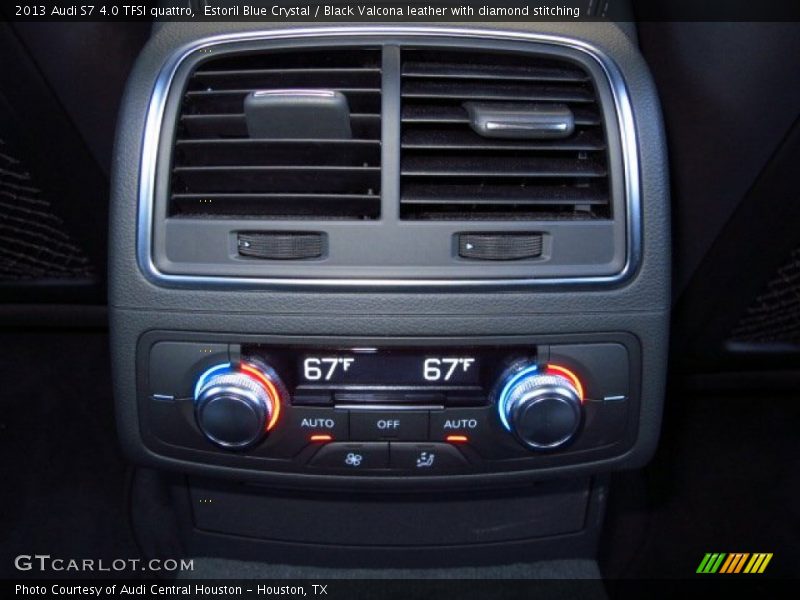 Controls of 2013 S7 4.0 TFSI quattro