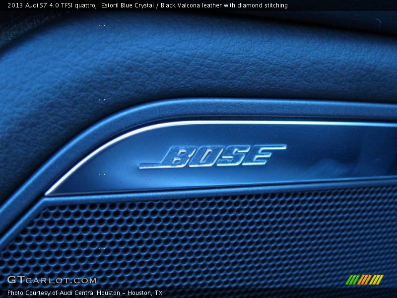 Estoril Blue Crystal / Black Valcona leather with diamond stitching 2013 Audi S7 4.0 TFSI quattro