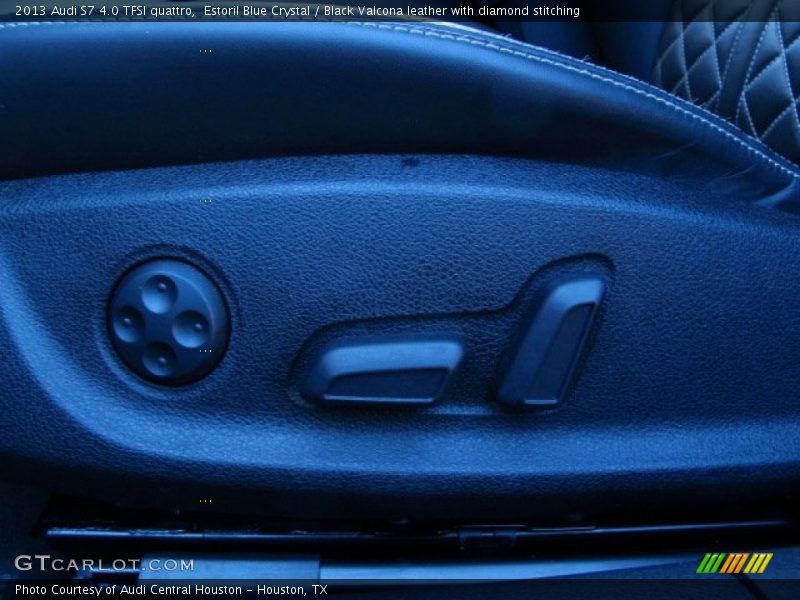 Estoril Blue Crystal / Black Valcona leather with diamond stitching 2013 Audi S7 4.0 TFSI quattro