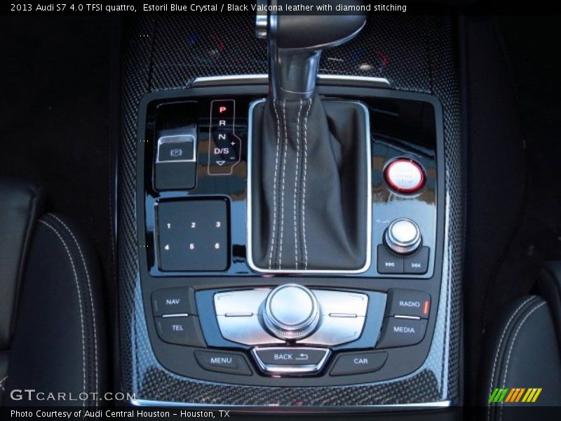 Controls of 2013 S7 4.0 TFSI quattro