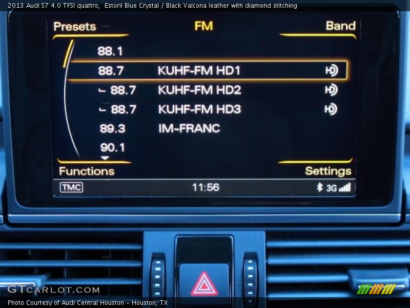 Audio System of 2013 S7 4.0 TFSI quattro