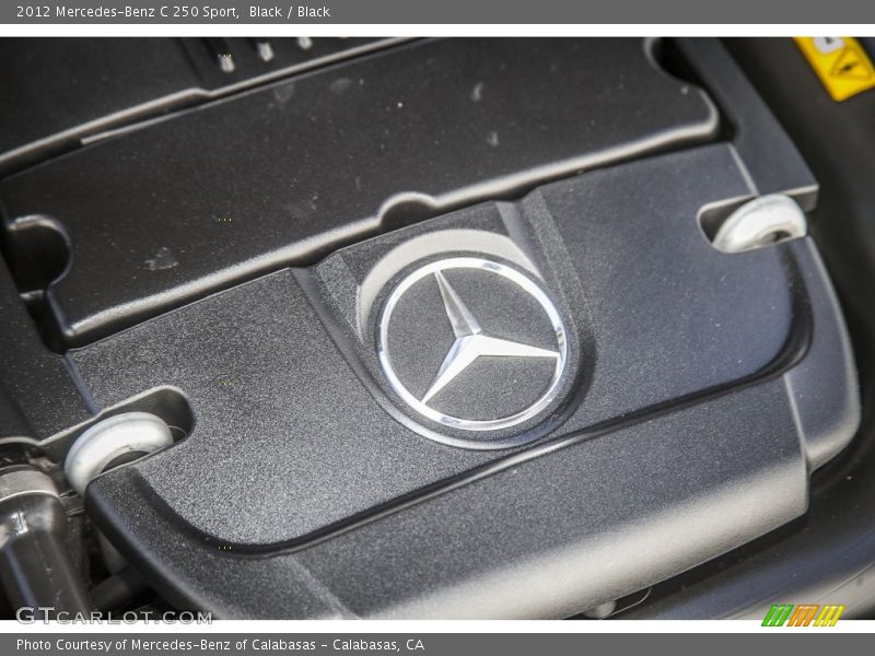 Black / Black 2012 Mercedes-Benz C 250 Sport