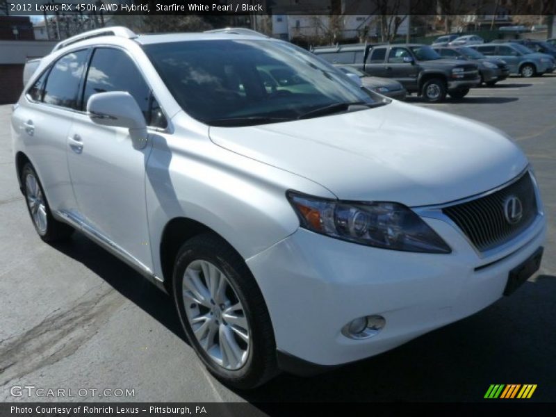 Front 3/4 View of 2012 RX 450h AWD Hybrid