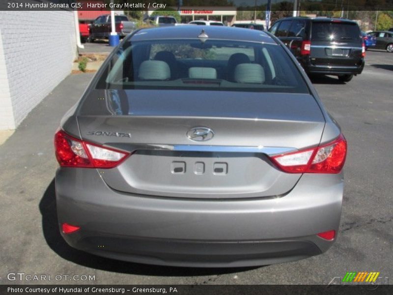 Harbor Gray Metallic / Gray 2014 Hyundai Sonata GLS