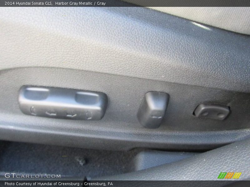 Harbor Gray Metallic / Gray 2014 Hyundai Sonata GLS