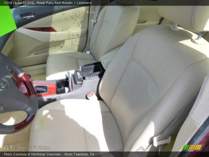 Royal Ruby Red Metallic / Cashmere 2008 Lexus ES 350