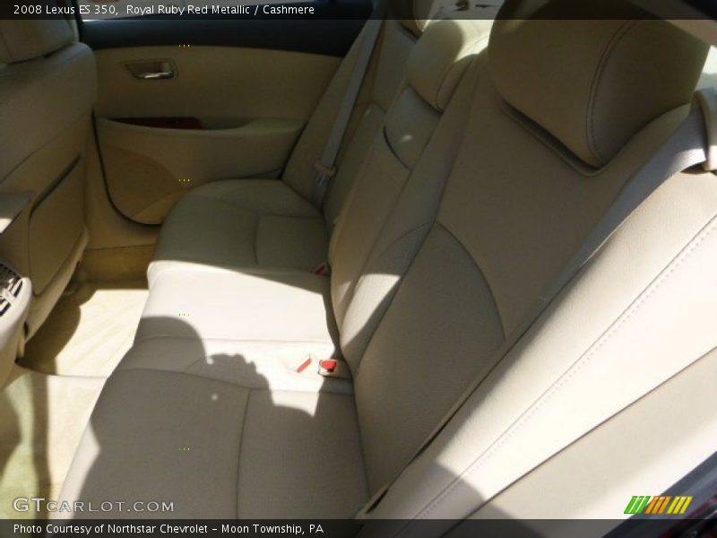 Royal Ruby Red Metallic / Cashmere 2008 Lexus ES 350