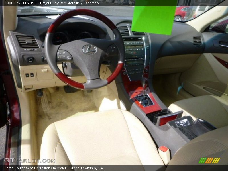 Royal Ruby Red Metallic / Cashmere 2008 Lexus ES 350