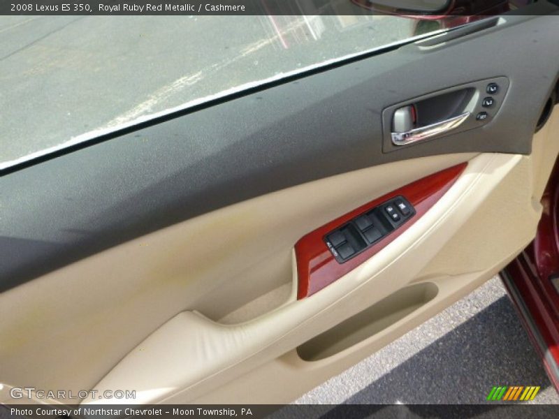 Royal Ruby Red Metallic / Cashmere 2008 Lexus ES 350
