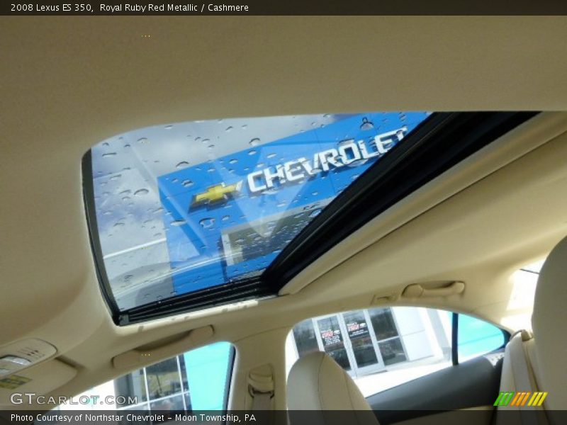Royal Ruby Red Metallic / Cashmere 2008 Lexus ES 350
