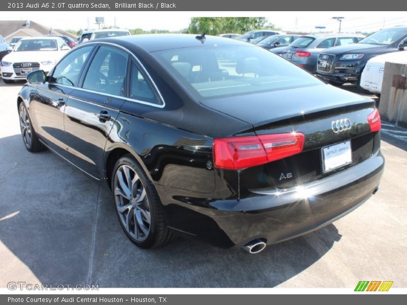 Brilliant Black / Black 2013 Audi A6 2.0T quattro Sedan