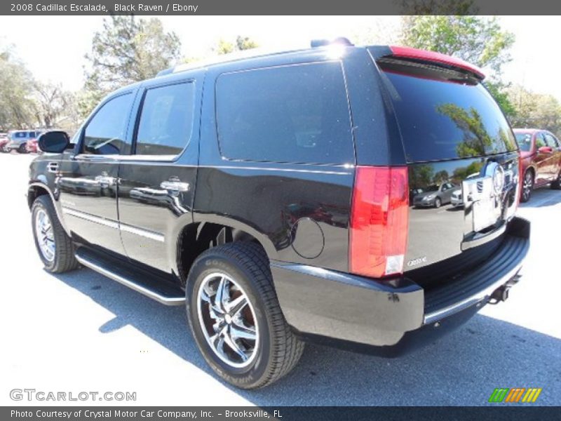 Black Raven / Ebony 2008 Cadillac Escalade