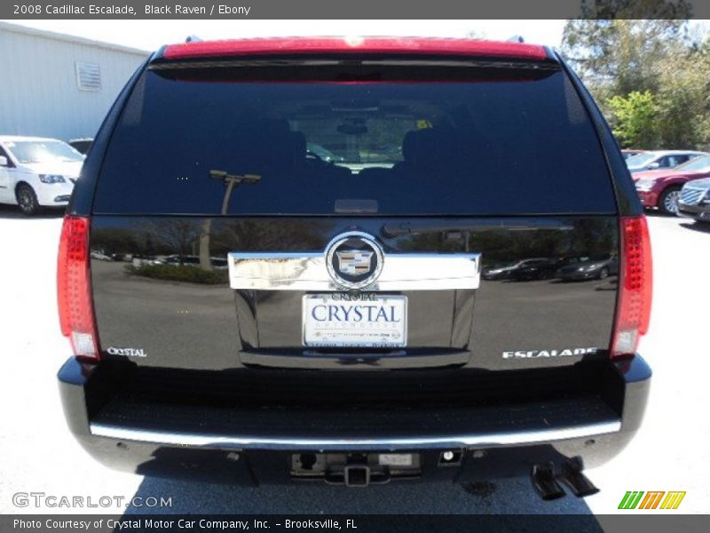 Black Raven / Ebony 2008 Cadillac Escalade