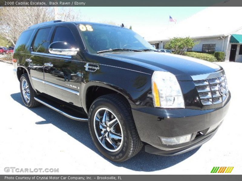 Black Raven / Ebony 2008 Cadillac Escalade