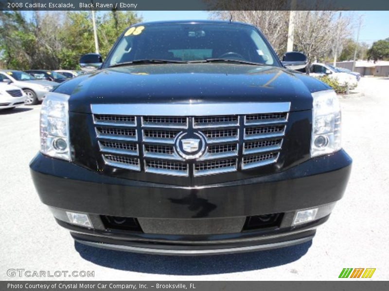 Black Raven / Ebony 2008 Cadillac Escalade