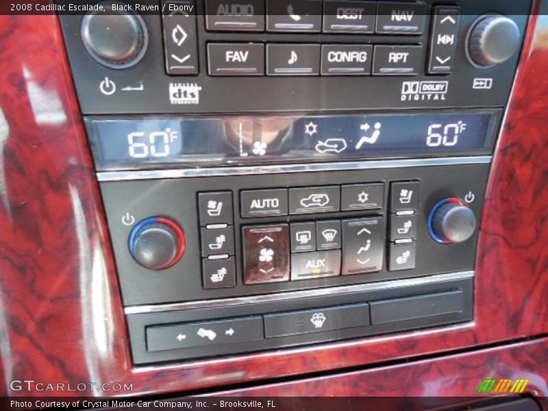 Black Raven / Ebony 2008 Cadillac Escalade