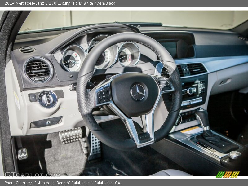 Polar White / Ash/Black 2014 Mercedes-Benz C 250 Luxury