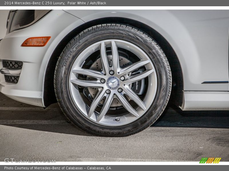 Polar White / Ash/Black 2014 Mercedes-Benz C 250 Luxury