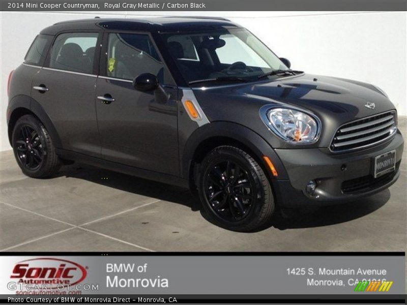 Royal Gray Metallic / Carbon Black 2014 Mini Cooper Countryman