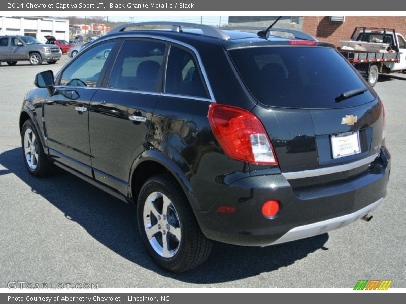 Black Granite Metallic / Black 2014 Chevrolet Captiva Sport LT