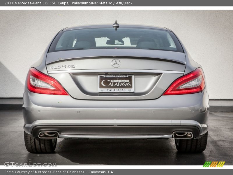 Palladium Silver Metallic / Ash/Black 2014 Mercedes-Benz CLS 550 Coupe