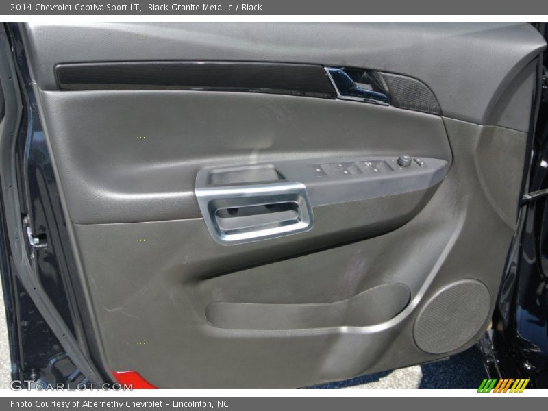 Black Granite Metallic / Black 2014 Chevrolet Captiva Sport LT
