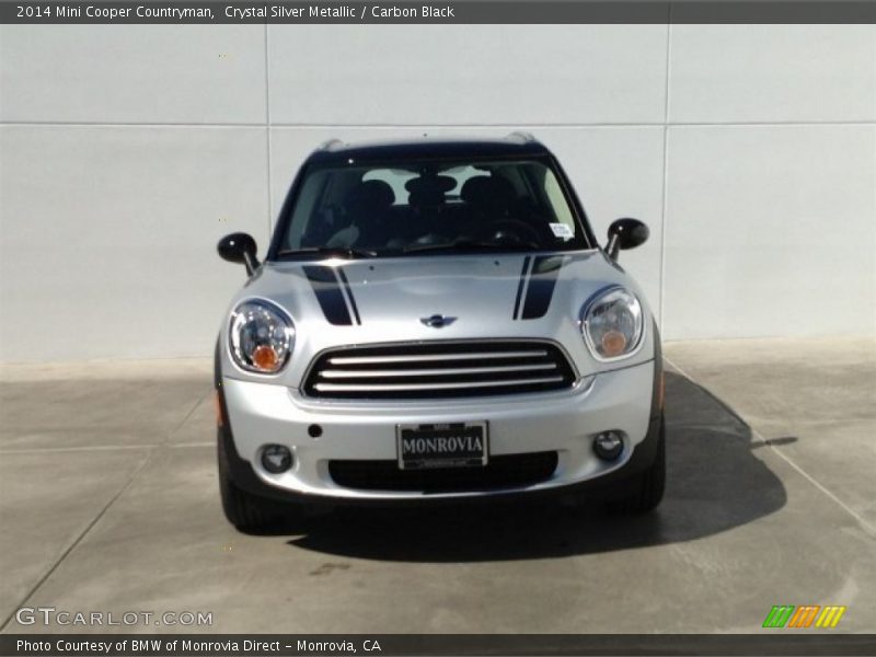 Crystal Silver Metallic / Carbon Black 2014 Mini Cooper Countryman