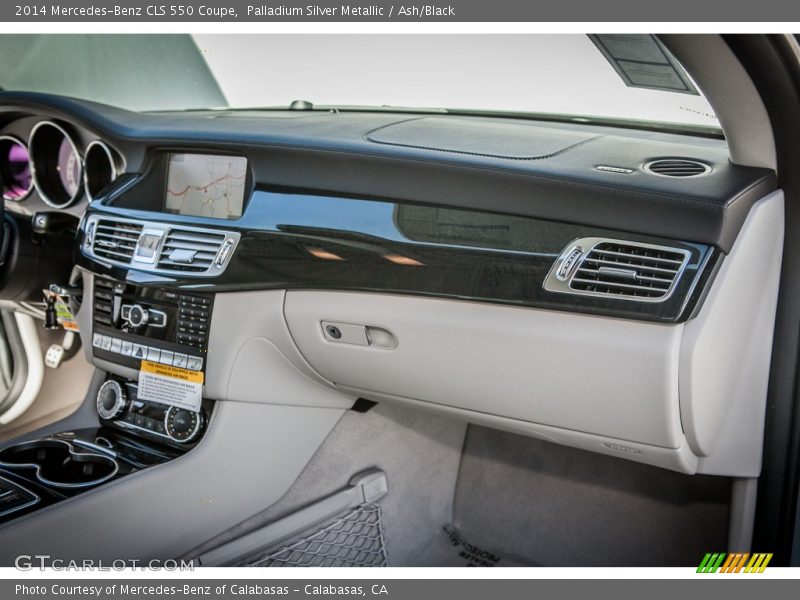 Palladium Silver Metallic / Ash/Black 2014 Mercedes-Benz CLS 550 Coupe