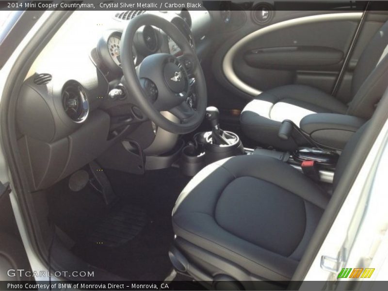 Crystal Silver Metallic / Carbon Black 2014 Mini Cooper Countryman