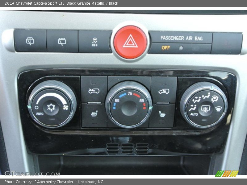 Black Granite Metallic / Black 2014 Chevrolet Captiva Sport LT